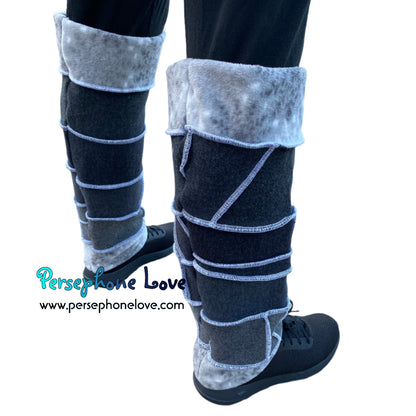 Katwise-inspired felted cashmere/ merino wool leg warmers-1545