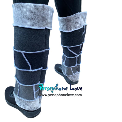 Katwise-inspired felted cashmere/ merino wool leg warmers-1545