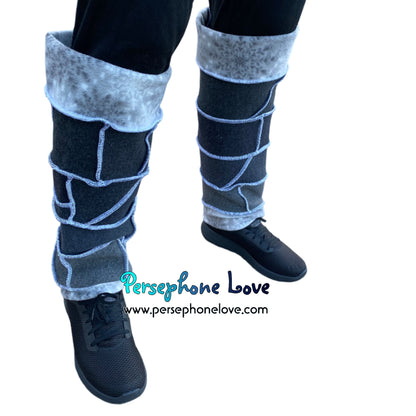 Katwise-inspired felted cashmere/ merino wool leg warmers-1545