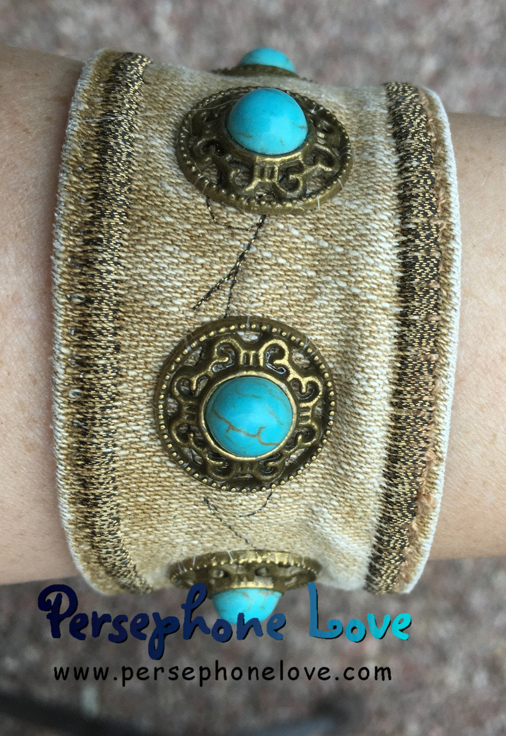 Denim on sale turquoise jewelry